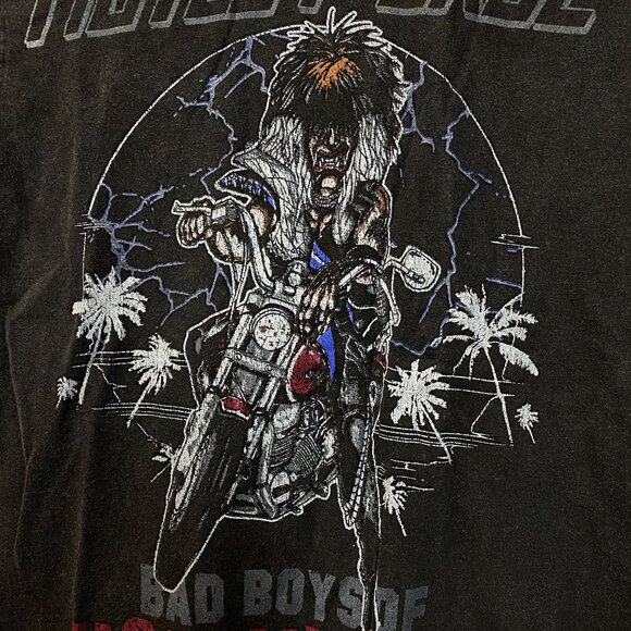 Mötley Crüe Bad Boys of Hollywood Glam Metal T-Shirt S/M - Picture 2 of 4